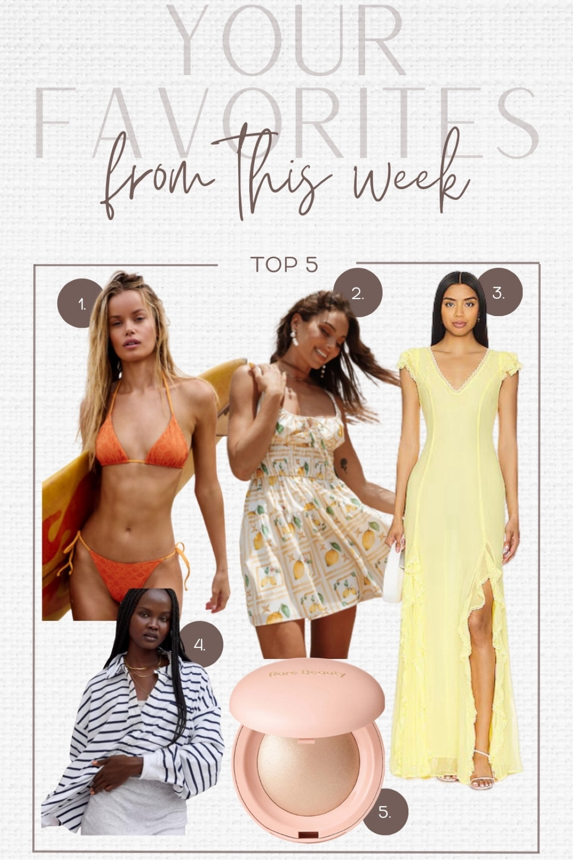 Your favorites from last week 💛

#LTKStyleTip #LTKSeasonal #LTKFindsUnder100