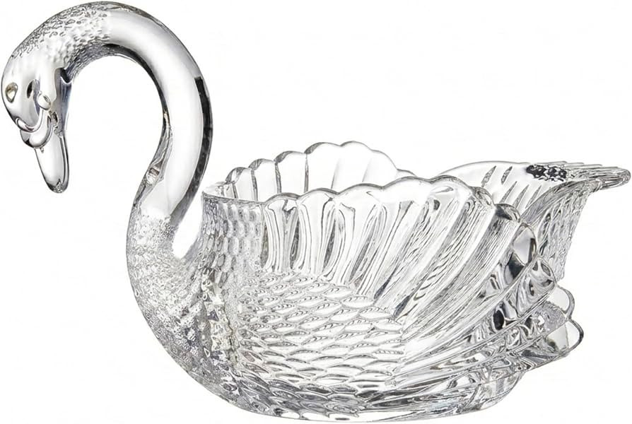 Godinger Swan Centerpiece Bowl Crystal Giftware | Amazon (US)