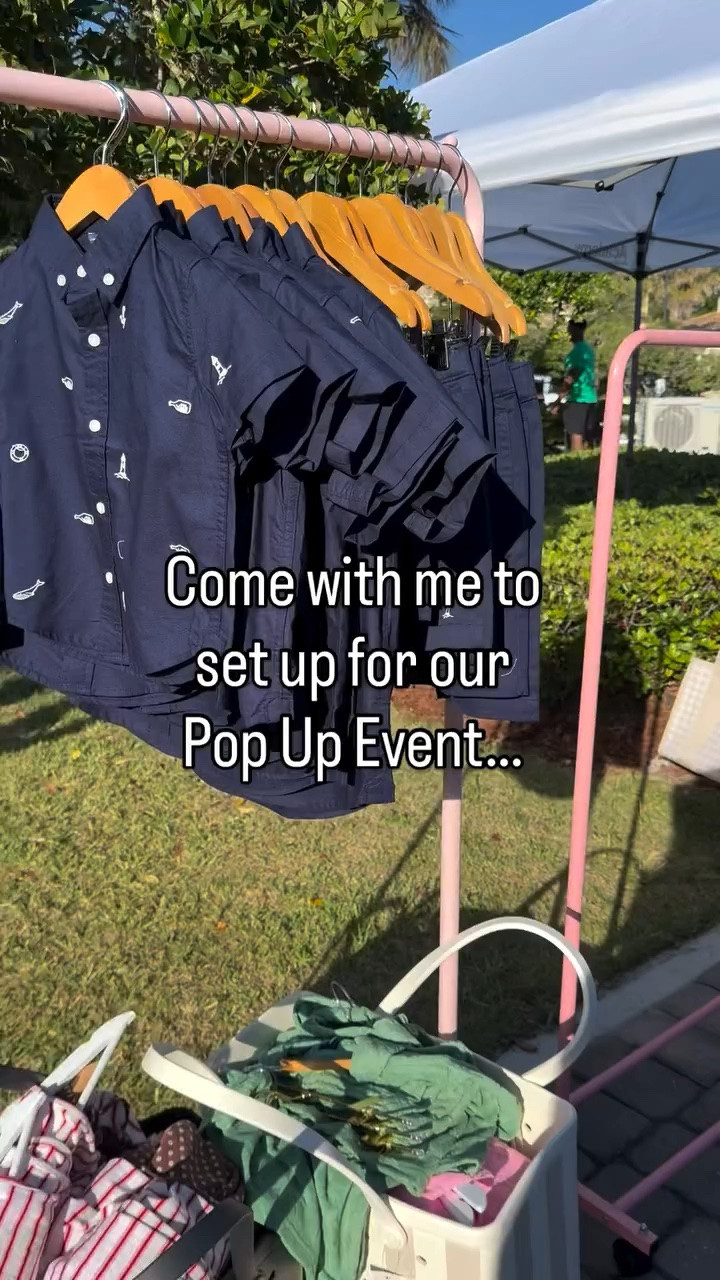 Come with me to set up for a pop-up event ✨ Early mornings, outfit racks, coffee runs, and bringing the vision to life one detail at a time.

#popupevent #popup #smallbizmama #letsgo

#LTKdayinmylife