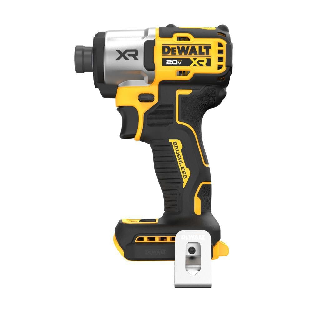 DEWALT 20V MAX XR Impact Driver, Brushless, 1/4", 3-Speed, Bare Tool Only (DCF845B) | Amazon (US)