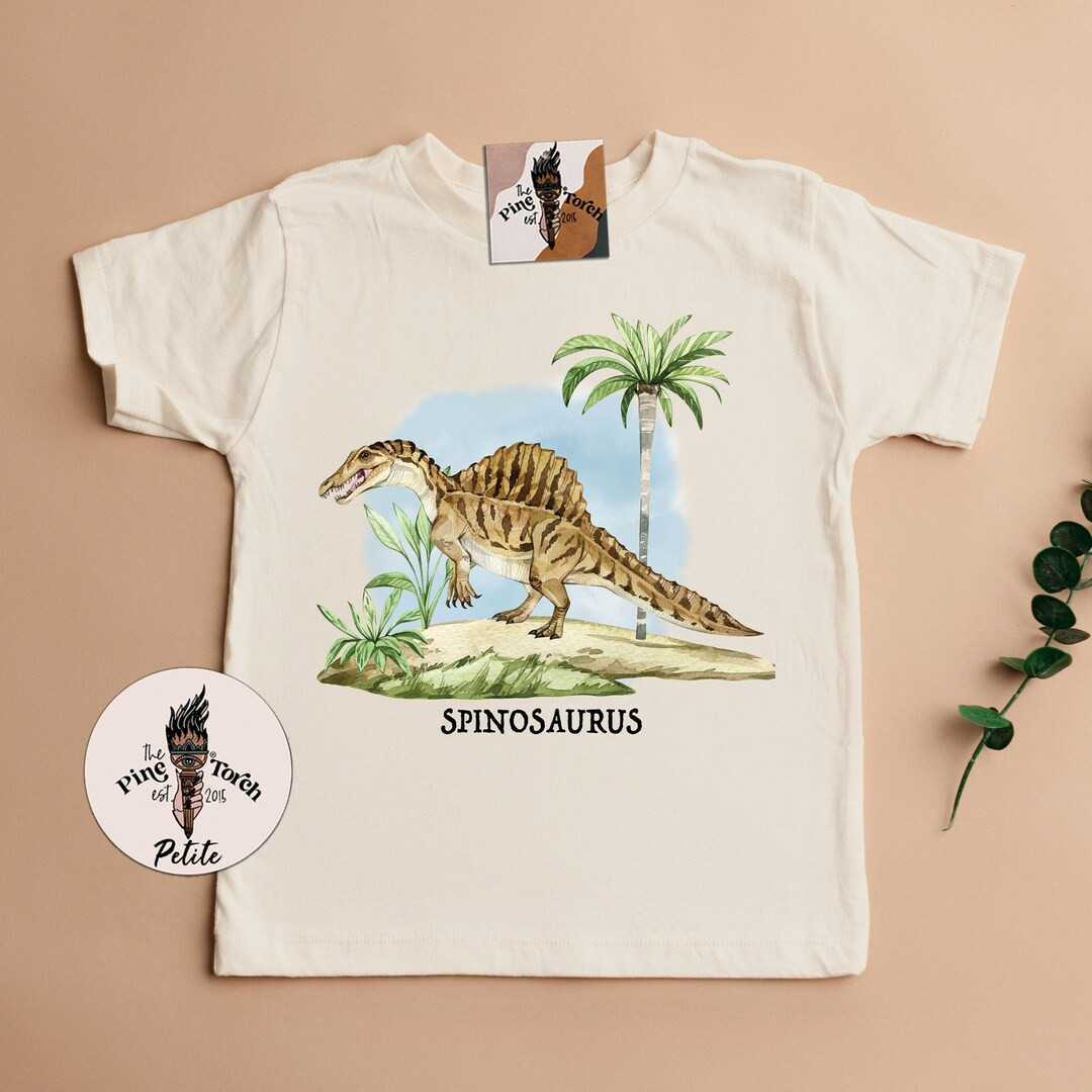 Dinosaur Kids Tee, Spinosaurus Dinosaur Baby Tee, Spinosaurus Baby Shirt, Spinosaurus Baby Bodysu... | Etsy (US)