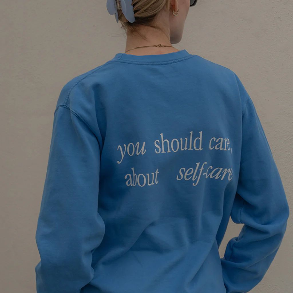 Self-Care Sweatshirt | Summer Fridays