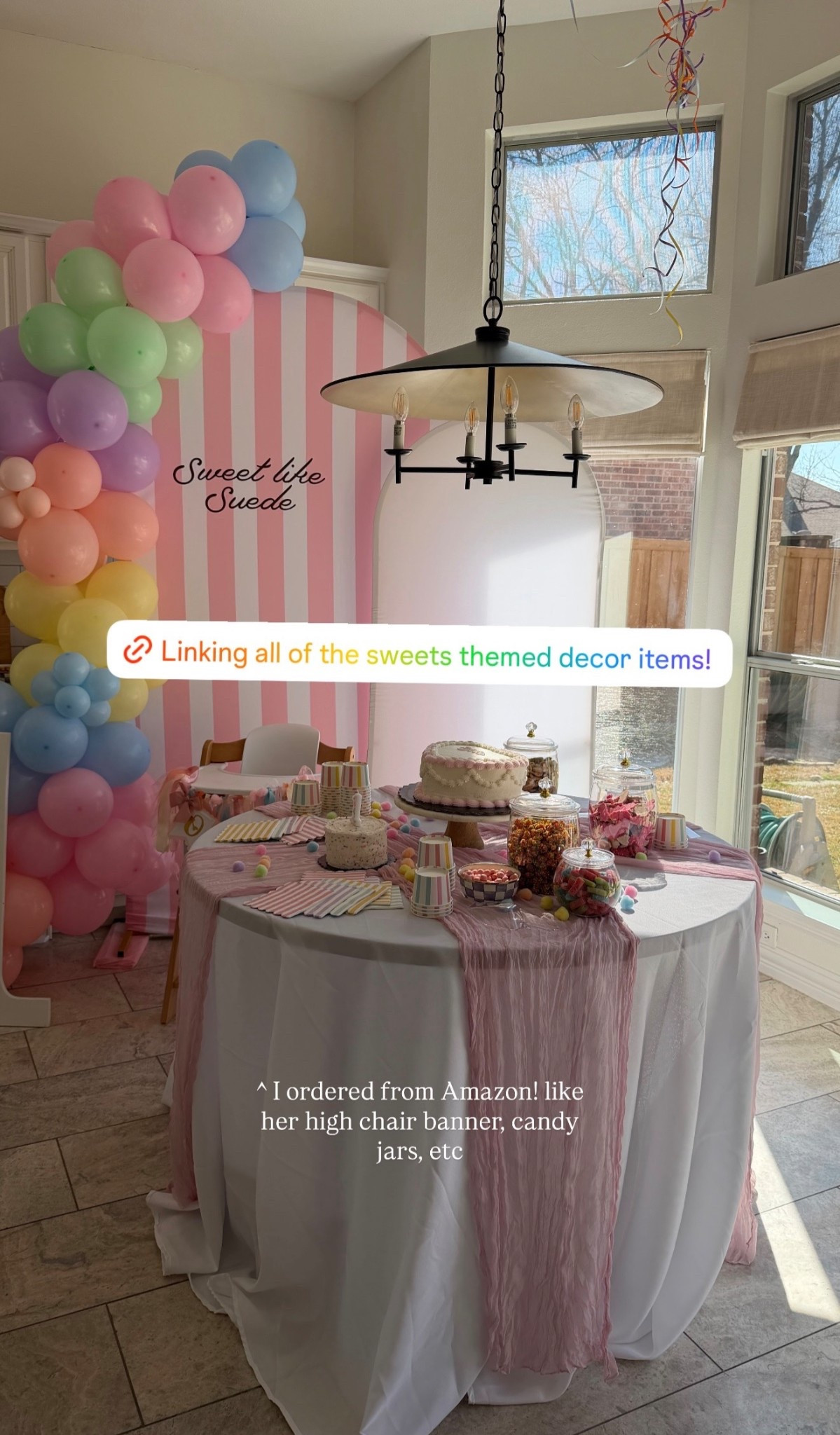 Sweet-themed first birthday party supplies! 🍭 

First birthday ideas, birthday party theme, first birthday, Amazon finds, party decor

#LTKBaby #LTKmomlife #LTKKids