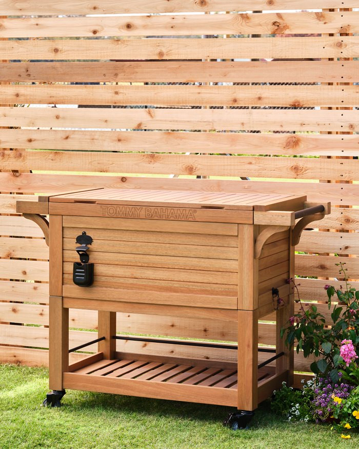 Backyard Oasis Insulated Rolling Cooler | Tommy Bahama