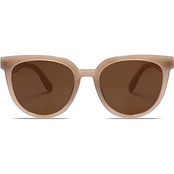 SOJOS Trendy Cat Eye Round Polarized Sunglasses for Women Fashion UV Protection Sunnies Sunglasse... | Amazon (US)