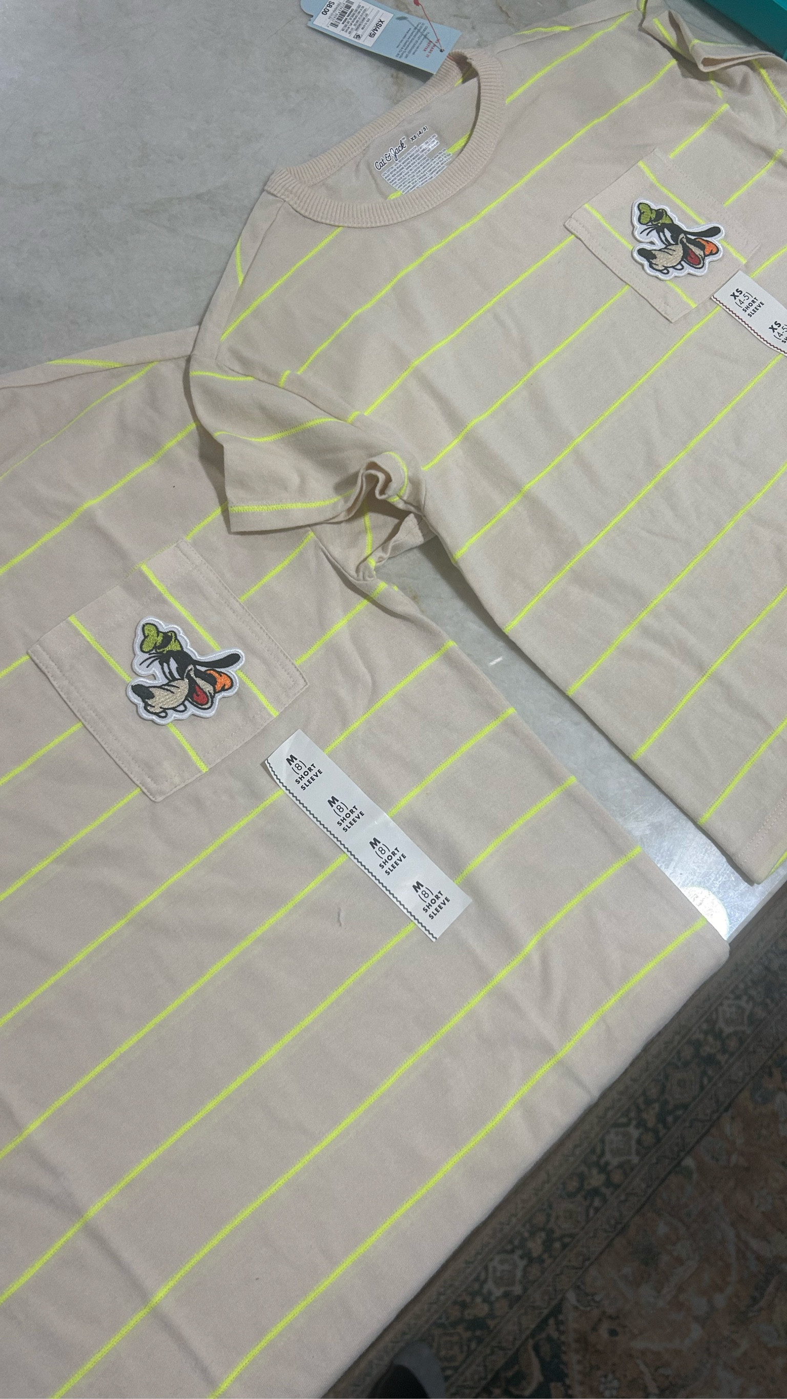 What better time to make disney shirts then during a storm! Bought these goofy patches form Amazon and ironed them on this cute stripe shirt form target!

#LTKFindsUnder50 #LTKFamily #LTKKids