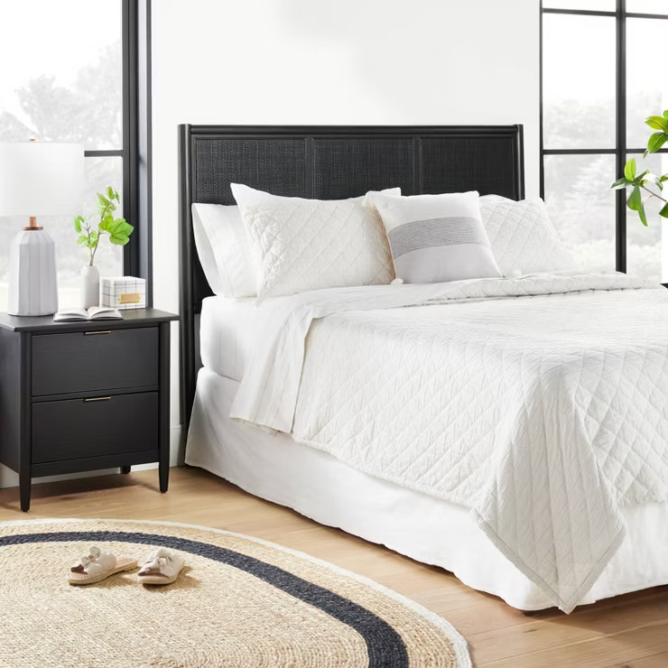 2-Drawer Wood Nightstand - Hearth & Hand™ with Magnolia | Target