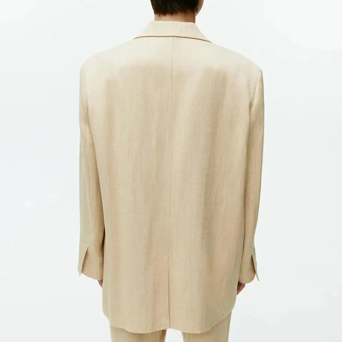 Yellow Oversized Single Breasted Blazer | BrandAlley