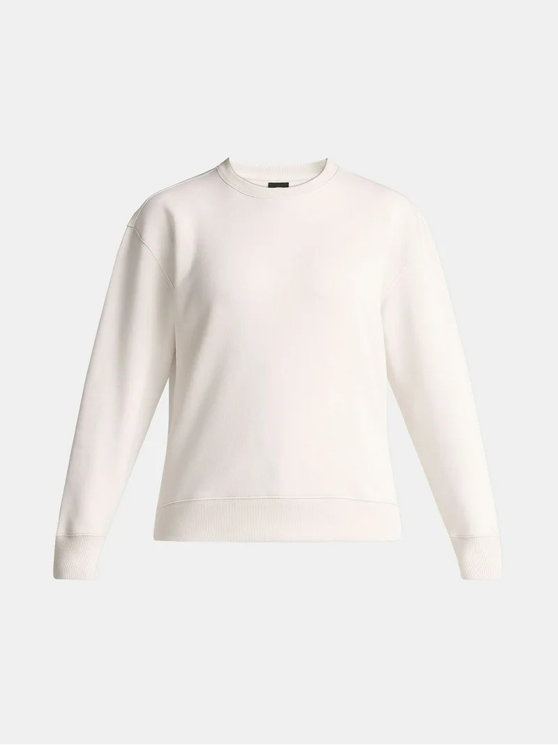 Athletic Works Women's Crewneck Fleece Sweatshirt, Sizes XS-XXXL | Walmart (US)