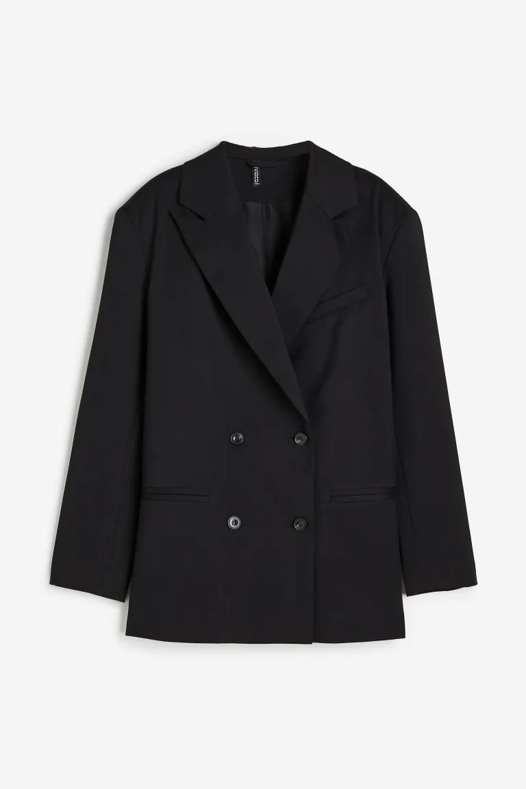 Double-breasted blazer | H&M (UK, MY, IN, SG, PH, TW, HK)