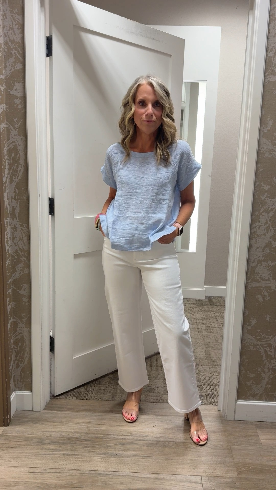 Eileen Fisher jeans and linen top. These are the quintessential summer pieces. The brand runs generous. I’m wearing XXS in both styles. 

#LTKMothersDay #LTKOver40 #LTKdayinmylife