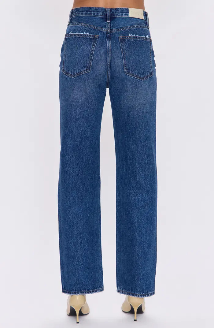 Cassie High Waist Straight Leg Jeans | Nordstrom