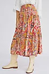 Maeve Tiered Maxi Skirt | Anthropologie (US)