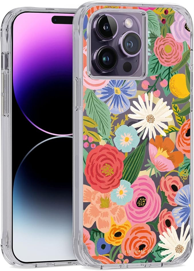 Rifle Paper Co. iPhone 14 Pro Max Case [Compatible with MagSafe] [10FT Drop Protection] Cute iPho... | Amazon (US)