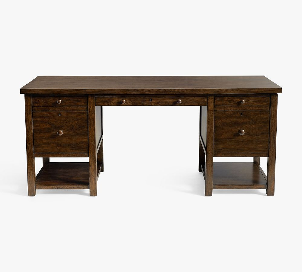 Farmhouse Executive Desk (70") | Pottery Barn (US)