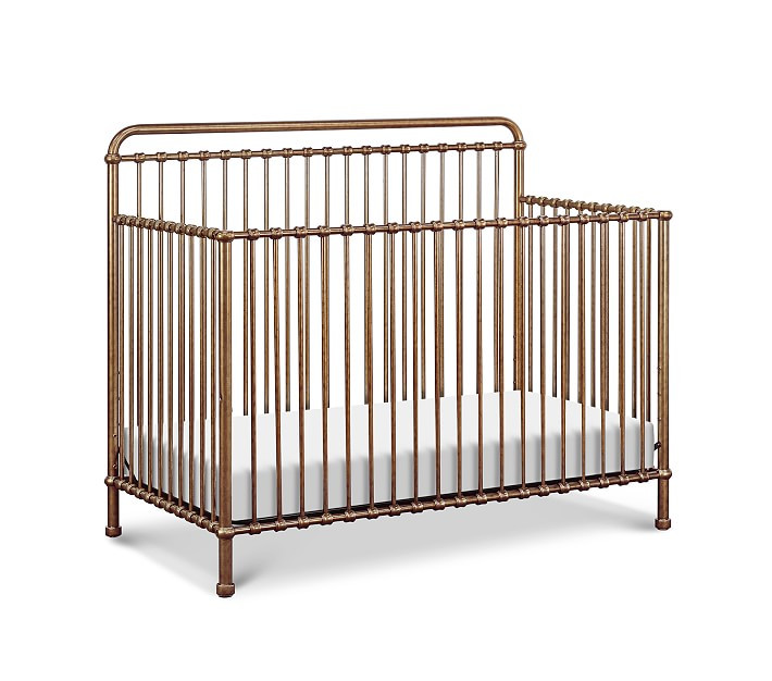Namesake Winston 4-in-1 Metal Convertible Crib | Pottery Barn Kids