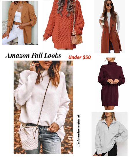 Amazon Fall Looks under $50

#LTKunder50 #LTKsalealert #LTKSeasonal