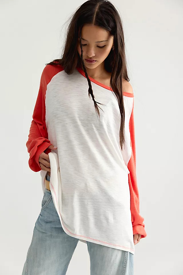 We The Free First Base Long Sleeve Tee | Free People (Global - UK&FR Excluded)