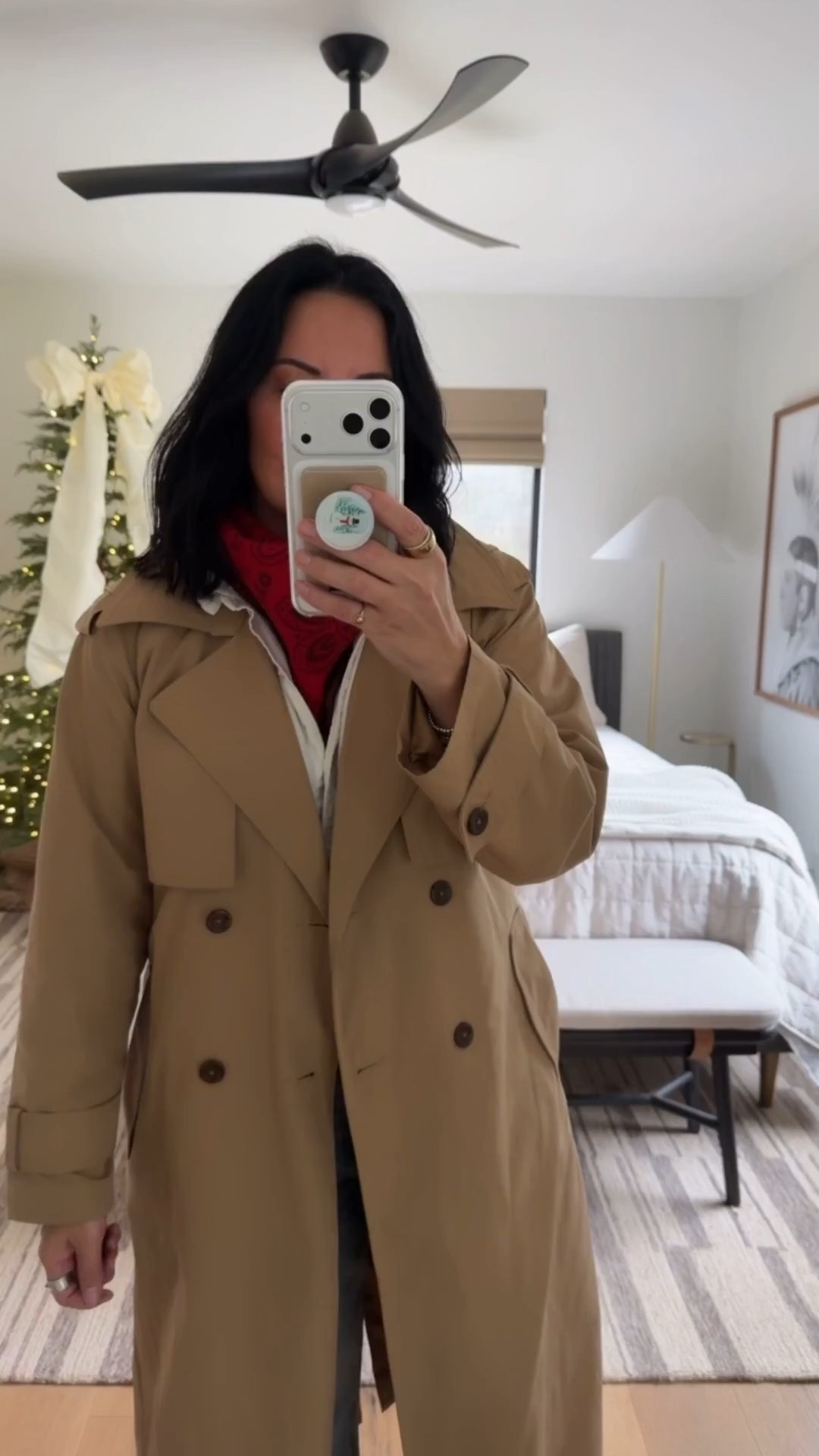 Trench size medium (it runs big), button up size medium (also runs oversized), shoes fit tts, but size down if you are between sizes (I’m a 9.5/10 and did a 9.5). 



#LTKootd #LTKmomlife #LTKMidsize