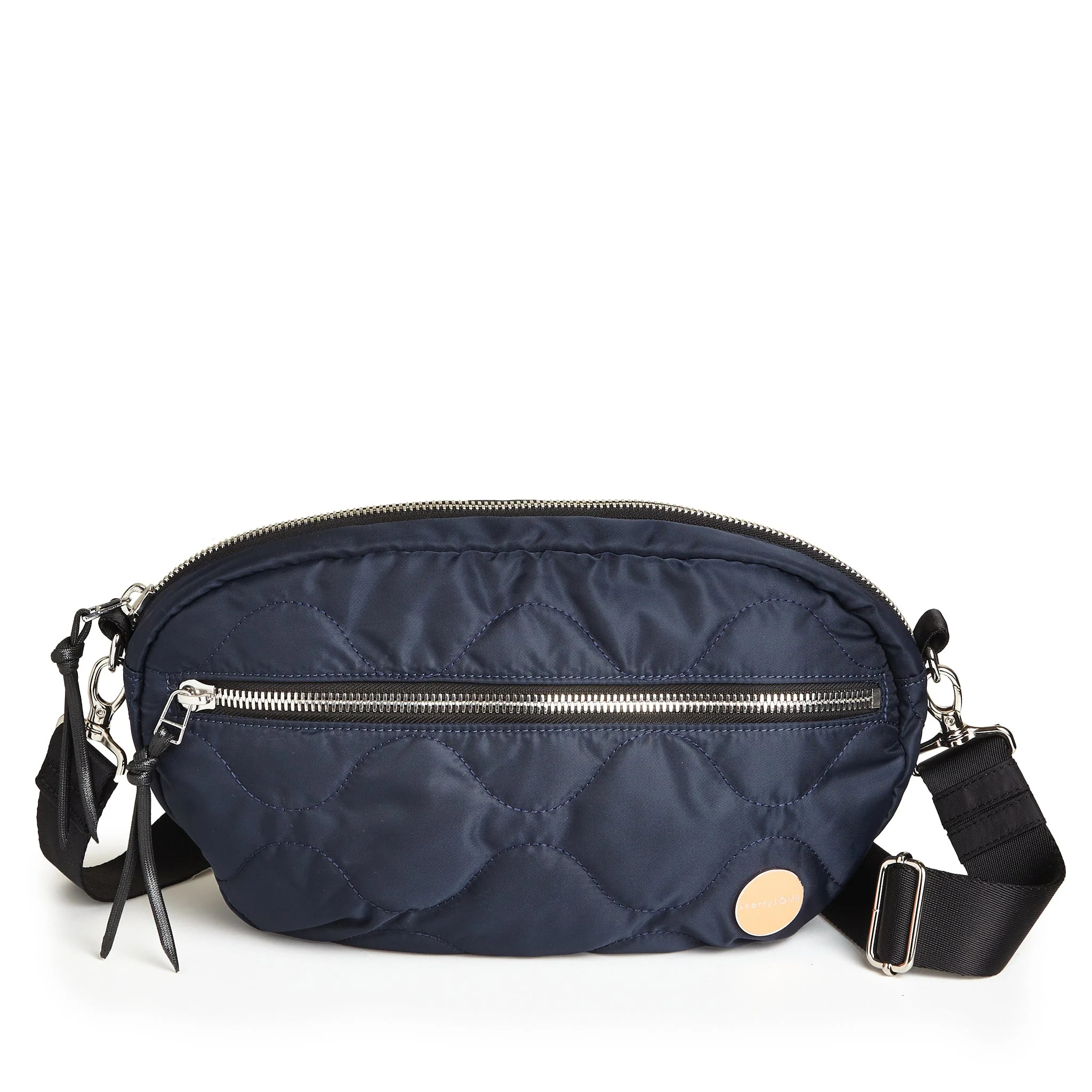 medium cruiser quilted crossbody - midnight | Carbon38