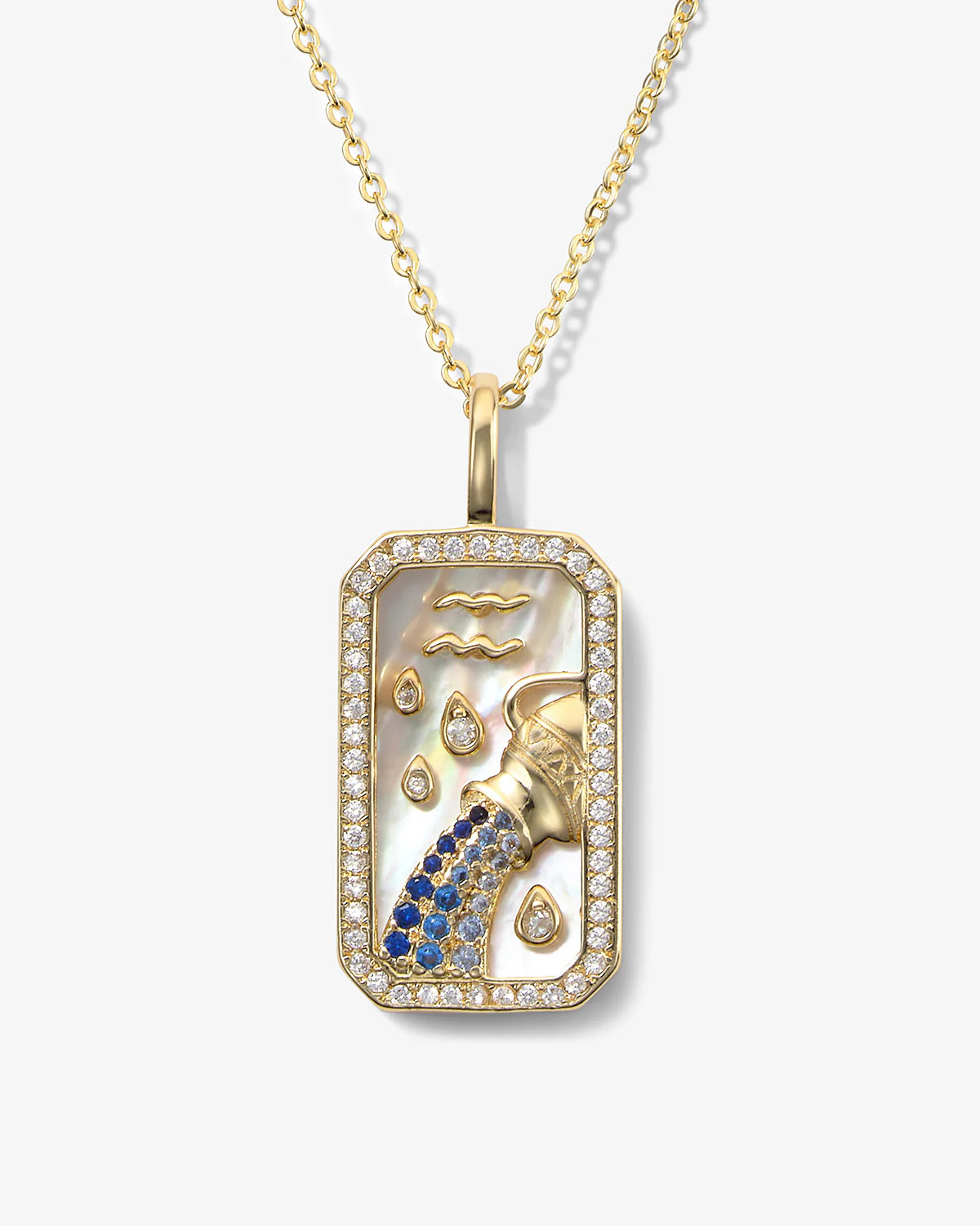 Zodiac Amulet Necklace - Gold | Melinda Maria Jewelry