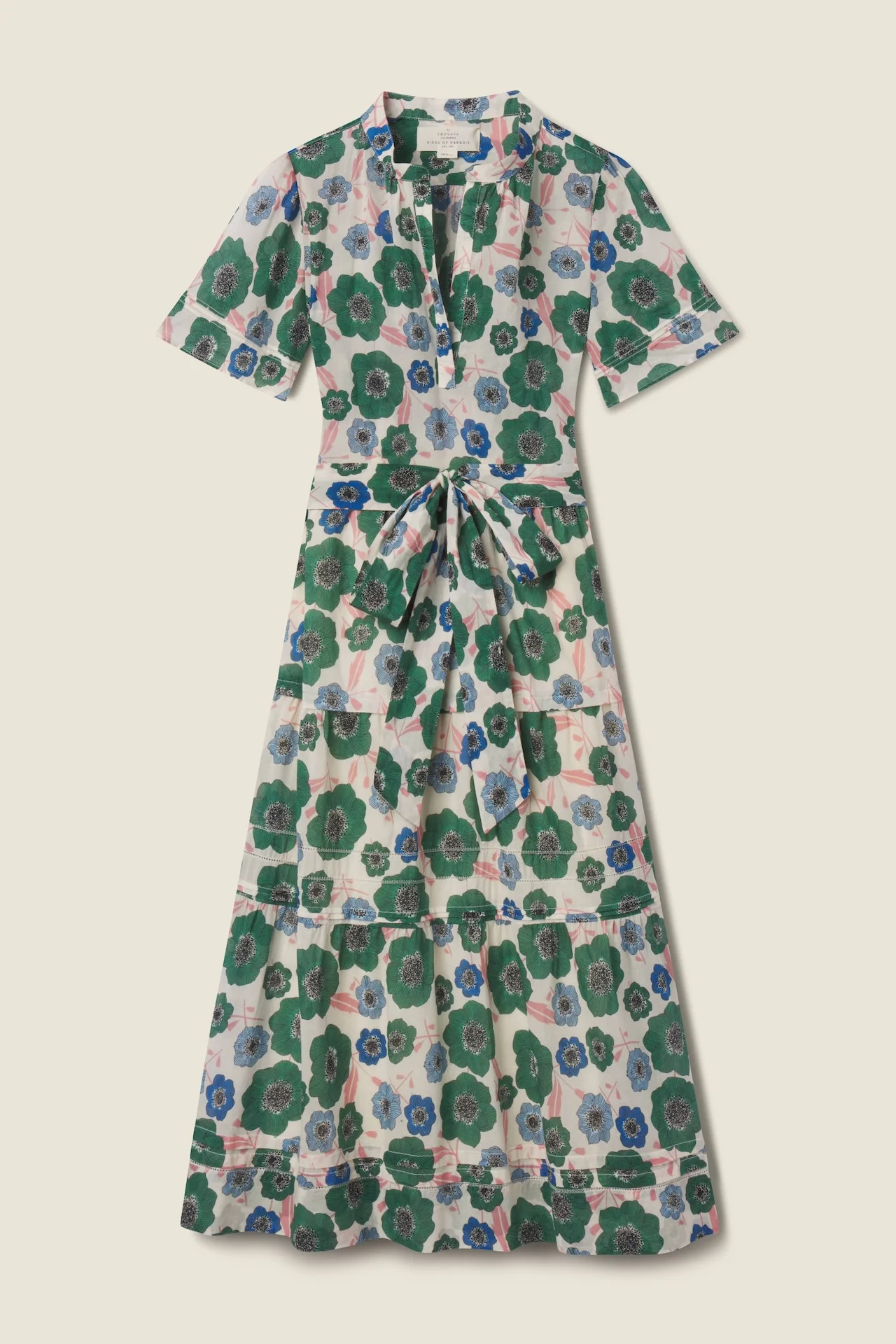 Luana Dress Green House Bloom | TROVATA