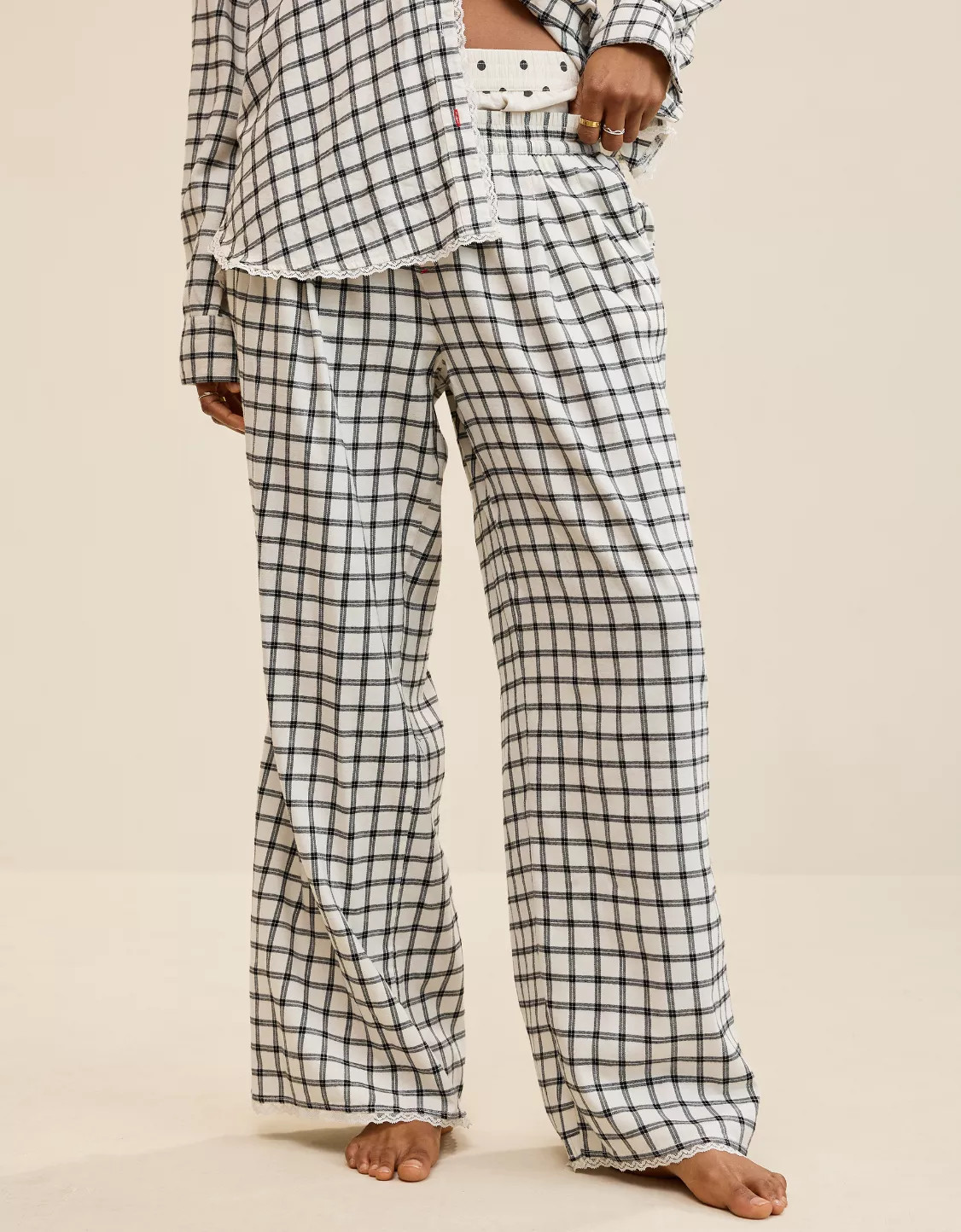 Aerie Street Flannel Trouser PJ | Aerie