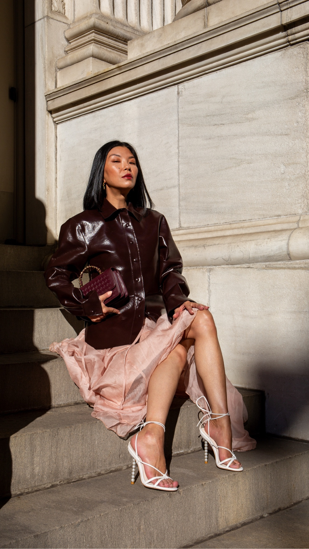 Burgundy & chiffon 🍷🌸🤍
@bellabelleshoes
#bellabelleshoes #whiteheels #outfitinspo #datenightoutfit #burgundyandpink



#LTKStyleTip #LTKOver40 #LTKShoeCrush