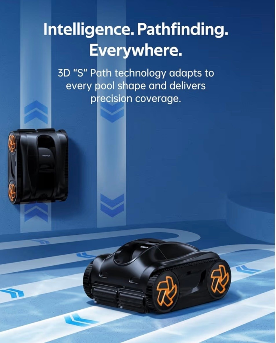 (2026 Upgrade) iGarden Pool Cleaner K60, 6H Cordless Robotic Pool Vacuum for Inground & Above Ground Pools, AI Timer, Smart Navigation, Floor, Walls&Waterline Scrubber, Touchscreen, Auto-Parking

#LTKHome #LTKdayinmylife #LTKU