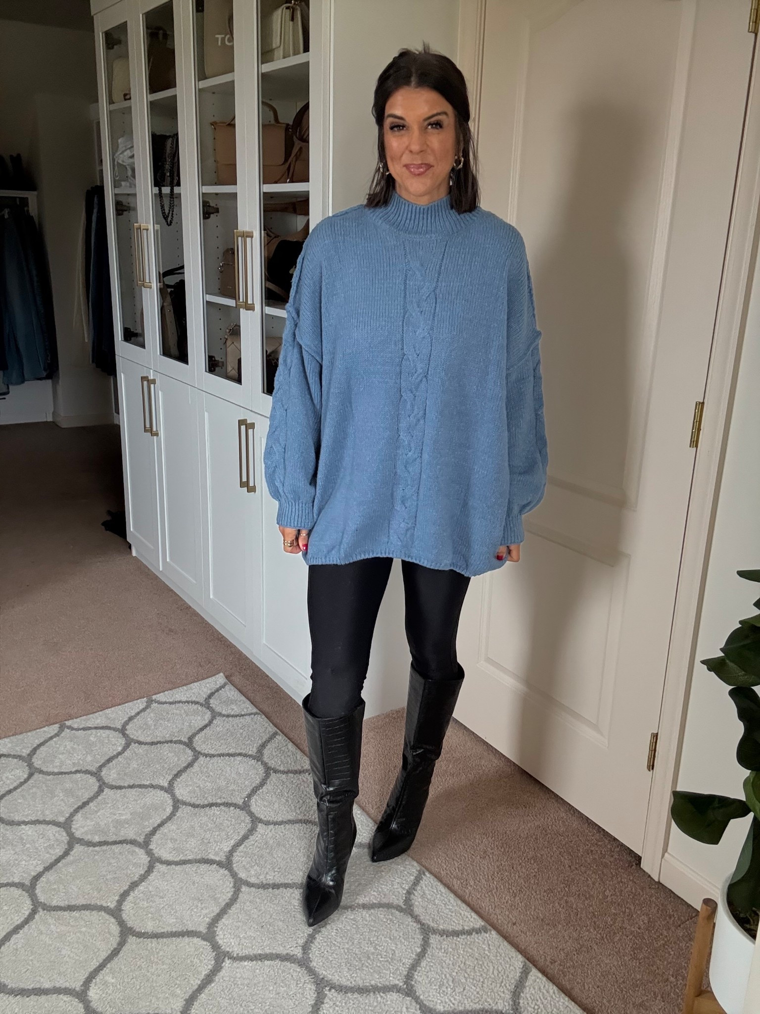 Size small in sweater size xs in leggings boots tts

#LTKFindsUnder100 #LTKSeasonal