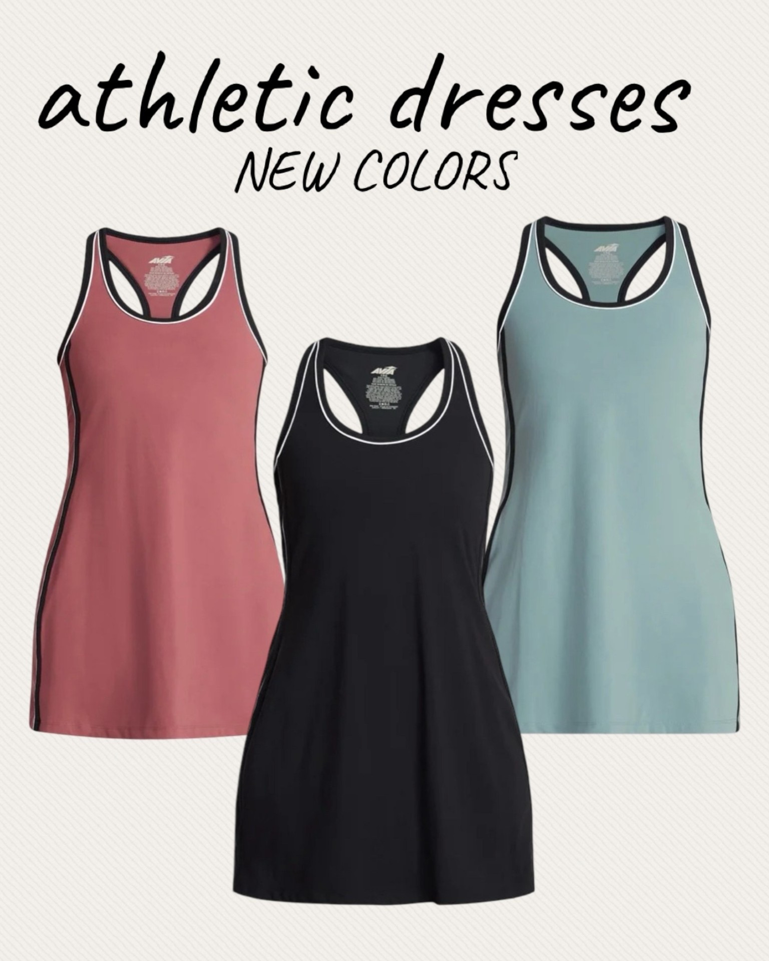 New colors in this top selling athletic dress! I got a medium. 
,


#LTKActive #LTKOver40 #LTKfitnessgoals