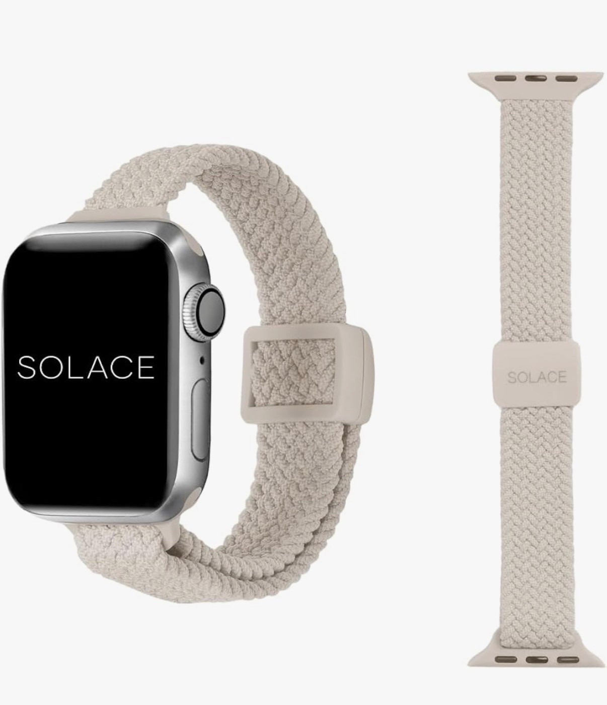 Solace Bands Imperium Adapt Wide Adjustable Nylon Braided Watch Band - Compatible with All Apple Watches - Solace Apple Watch Bands for Women & Men - Smart Watches Band Series 11-1, Ultra, SE

Nontoxic Apple iwatch bands

#LTKfitnessgoals #LTKgrwm #LTKdayinmylife