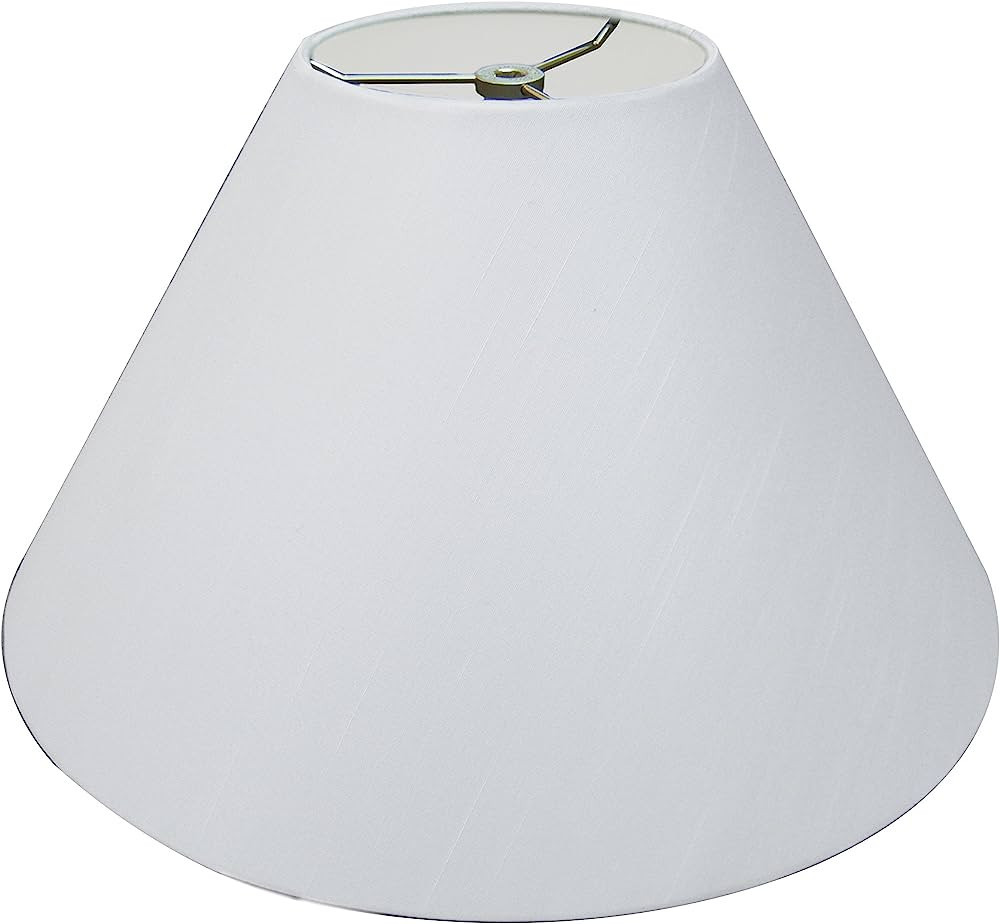 Royal Designs, Inc. Modern Coolie Empire Drum Hardback Lampshade, HB-607-12WH, White, 4.5 x 12 x ... | Amazon (US)