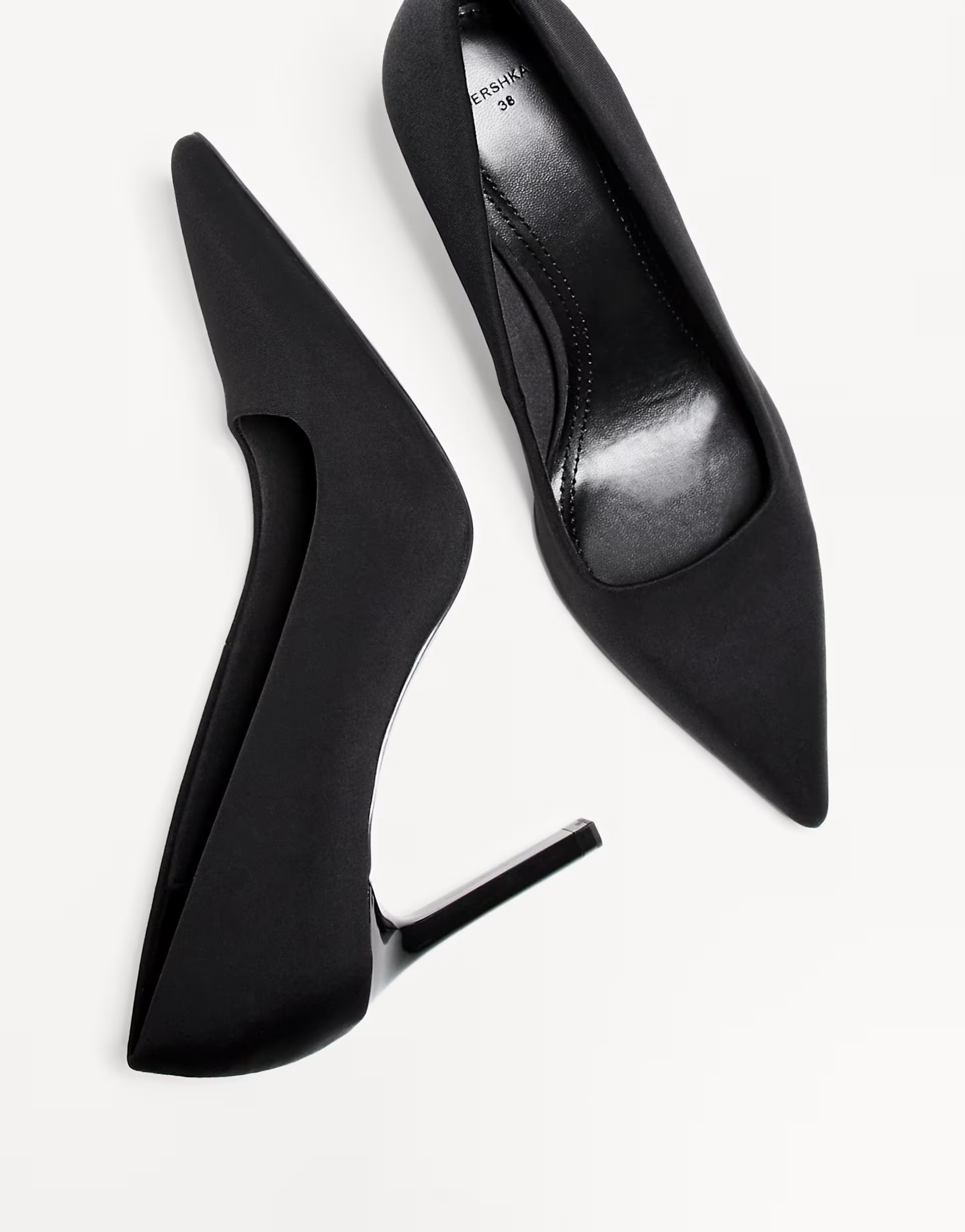 Bershka high heel shoes in black | ASOS (Global)