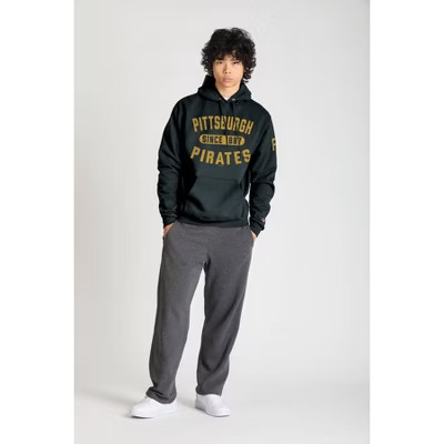 MLB Pittsburgh Pirates Men's Champion Hooded Sweatshirt - M | Target