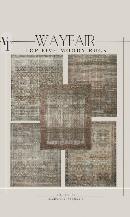 Top five moody rugs I own and love in our home! If you want to add some contrast in your home, a rug is a good way to do that.

Rugs, area rug, home decor, living room, bedroom, rugs, home, loloi rug, wayfair, wayfair finds, wayfair, Loloi, 

#LTKSaleAlert #LTKHome