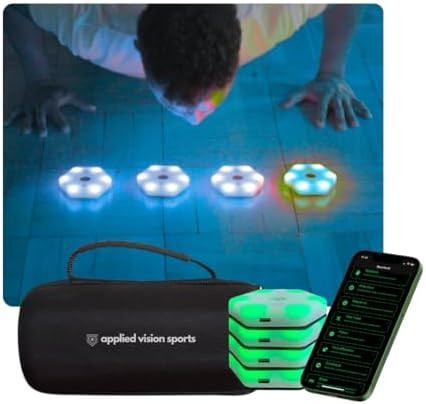Sports Reaction Agility Lights Training Kit Improves Reaction Time & Agility for Athletes, Physic... | Amazon (US)