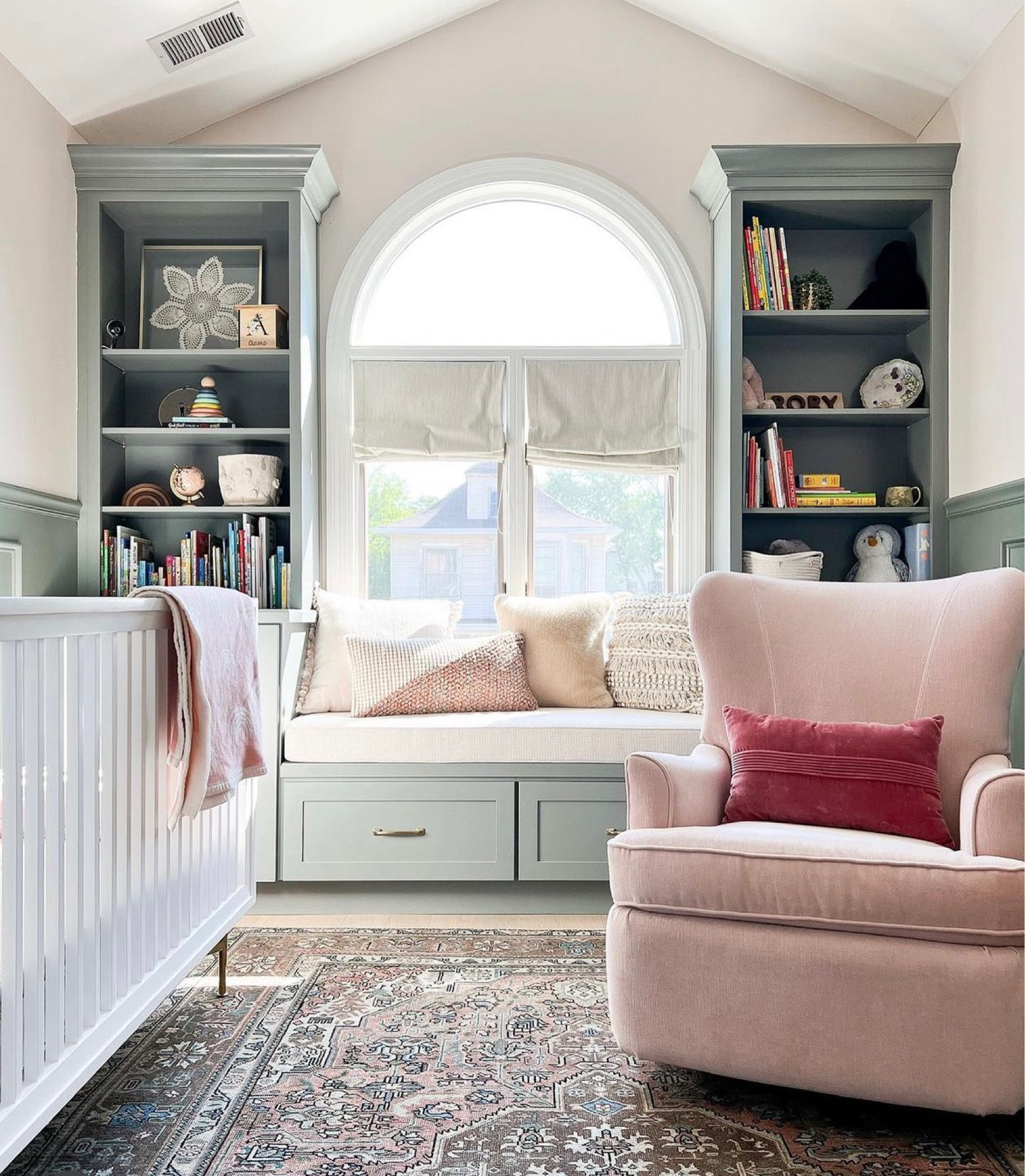 I still love our little girls nursery and hanging onto it for a bit longer! This calm and girly nursery was so fun to design after years of infertility. Check out all the sources to crest our won modern girls nursery. 

#LTKbaby #LTKkids #LTKhome