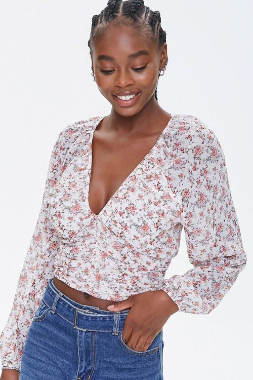 Chiffon Floral Print Top | Forever 21 (US)