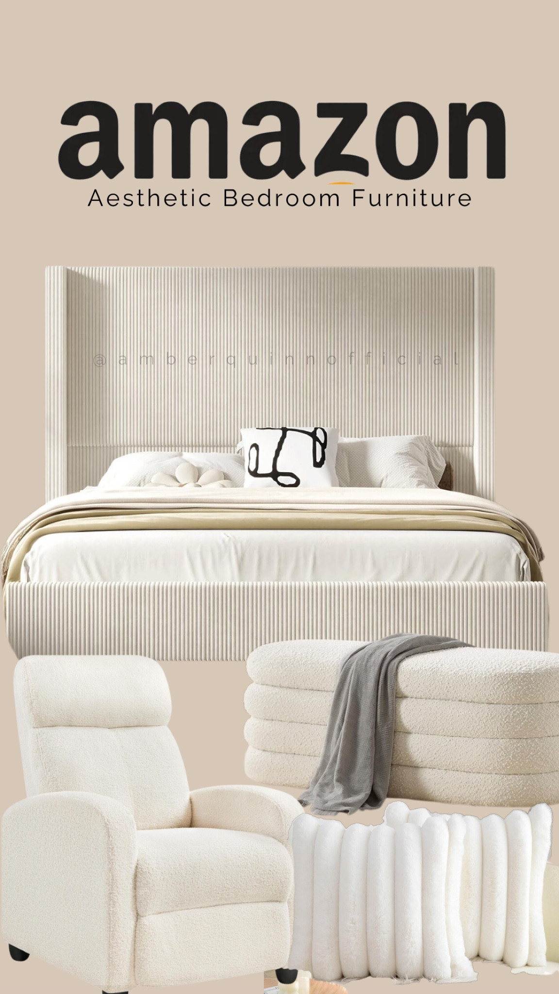 Transform your space with aesthetic bedroom furniture from Amazon’s Cyber Monday deals! 🛏️✨ Chic, cozy, and budget-friendly—don’t miss these steals! #CyberMonday #BedroomGoals #AmazonFinds

#LTKHome #LTKCyberWeek #LTKSeasonal