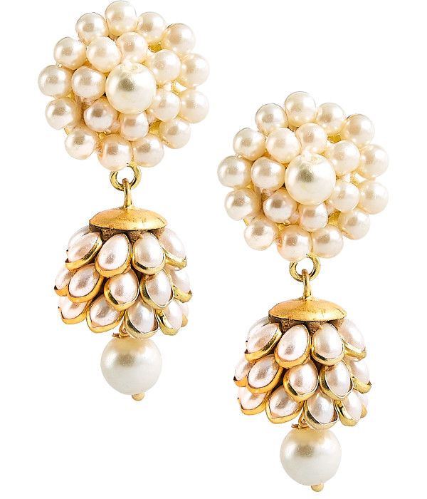 Isabelle - Pearl Tulip Earring - WS | Lisi Lerch Inc