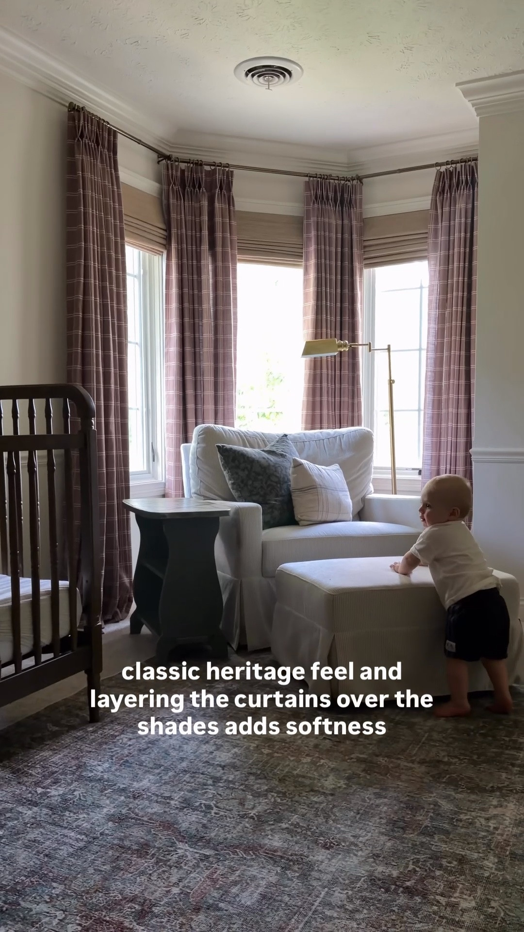 PART TWO: Liam’s nursery
Classic, heritage boys room

And use code MYNINETIESHOME for 22% off your @twopageshome order ✨

Curtain Details:
Stefana Silber, Taupe Khaki, Pinch Pleat, Privacy Lining

Bamboo Shade Details:
Natural Ramie, Coconut, Inside Mount, Blackout Lining



Baby boy nursery, heritage nursery, boy nursery, classic nursery

#LTKHome #LTKBaby #LTKKids