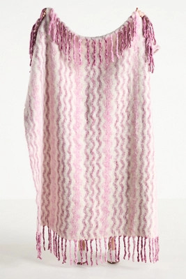 Cozy Cocoon Fringed Throw Blanket | Anthropologie (US)