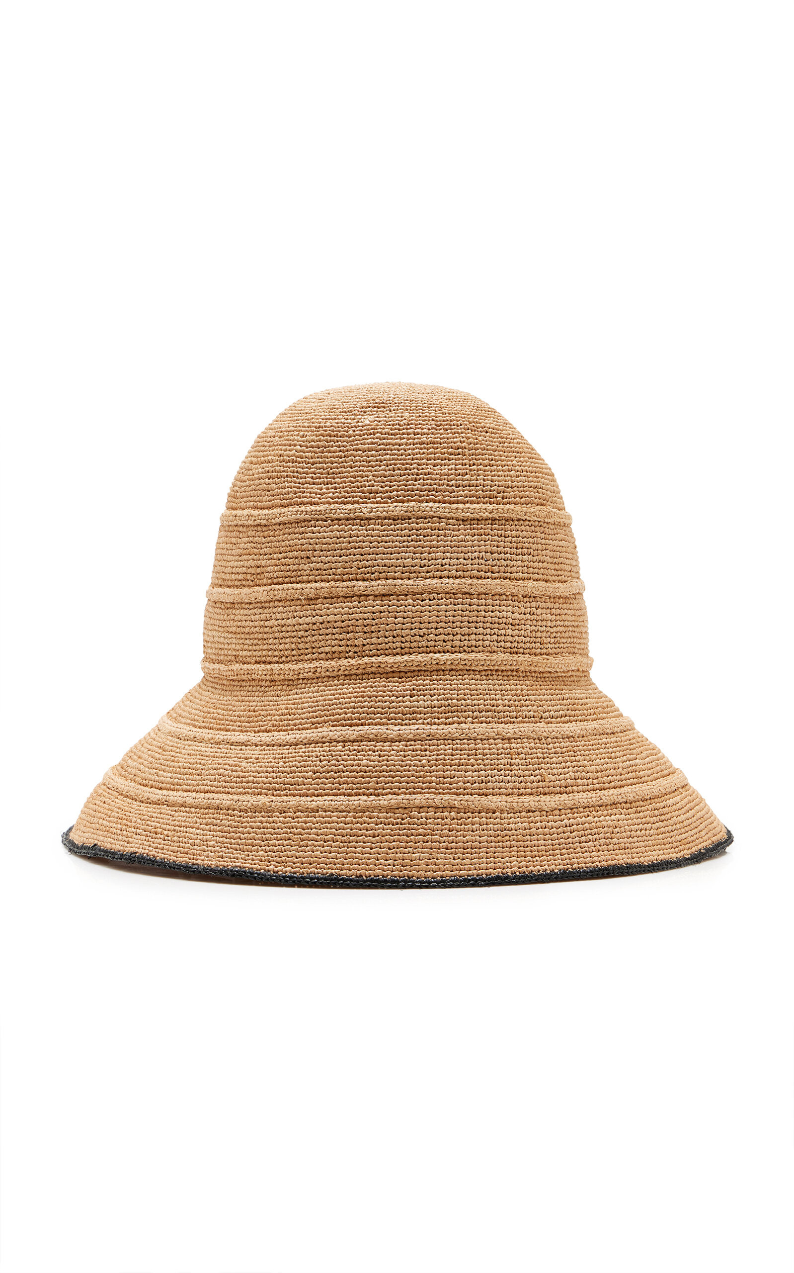 Teagan Wired Brim Raffia Straw Bucket Hat | Moda Operandi (Global)