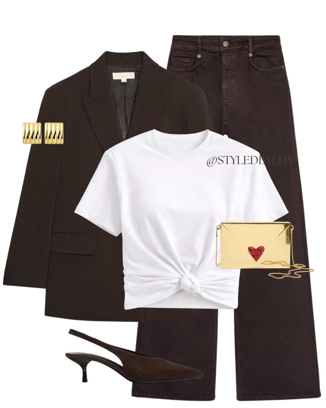 Dressy date night look - valentines - blazer - brown jeans - jeans and a nice top 

#LTKdatenight #LTKFashionMonth #LTKstyletip