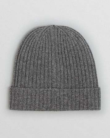 The Men's Store at Bloomingdale's Ribbed Knit Cuffed Beanie | Bloomingdale's (US)