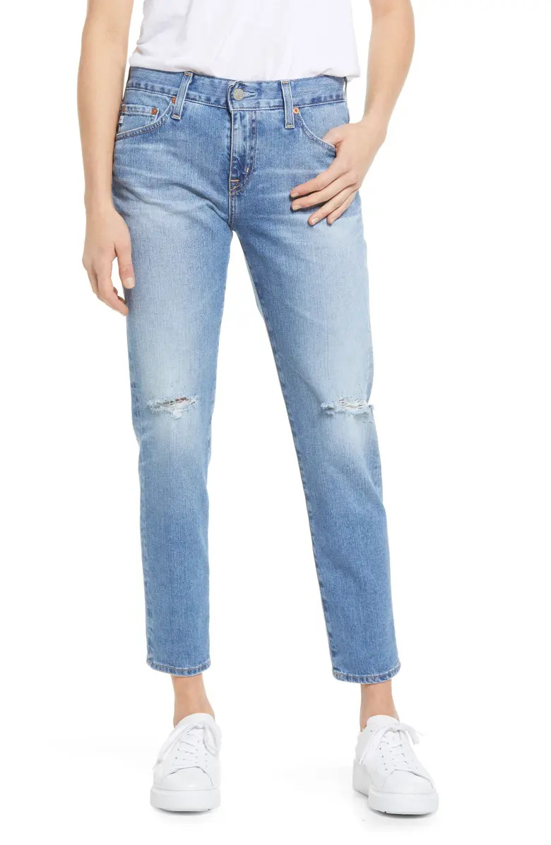 Ex-Boyfriend Distressed Slim Fit Jeans | Nordstrom