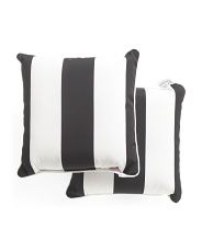 2pk 18x18 Indoor Outdoor Striped Pillows | Throw Pillows | Marshalls | Marshalls