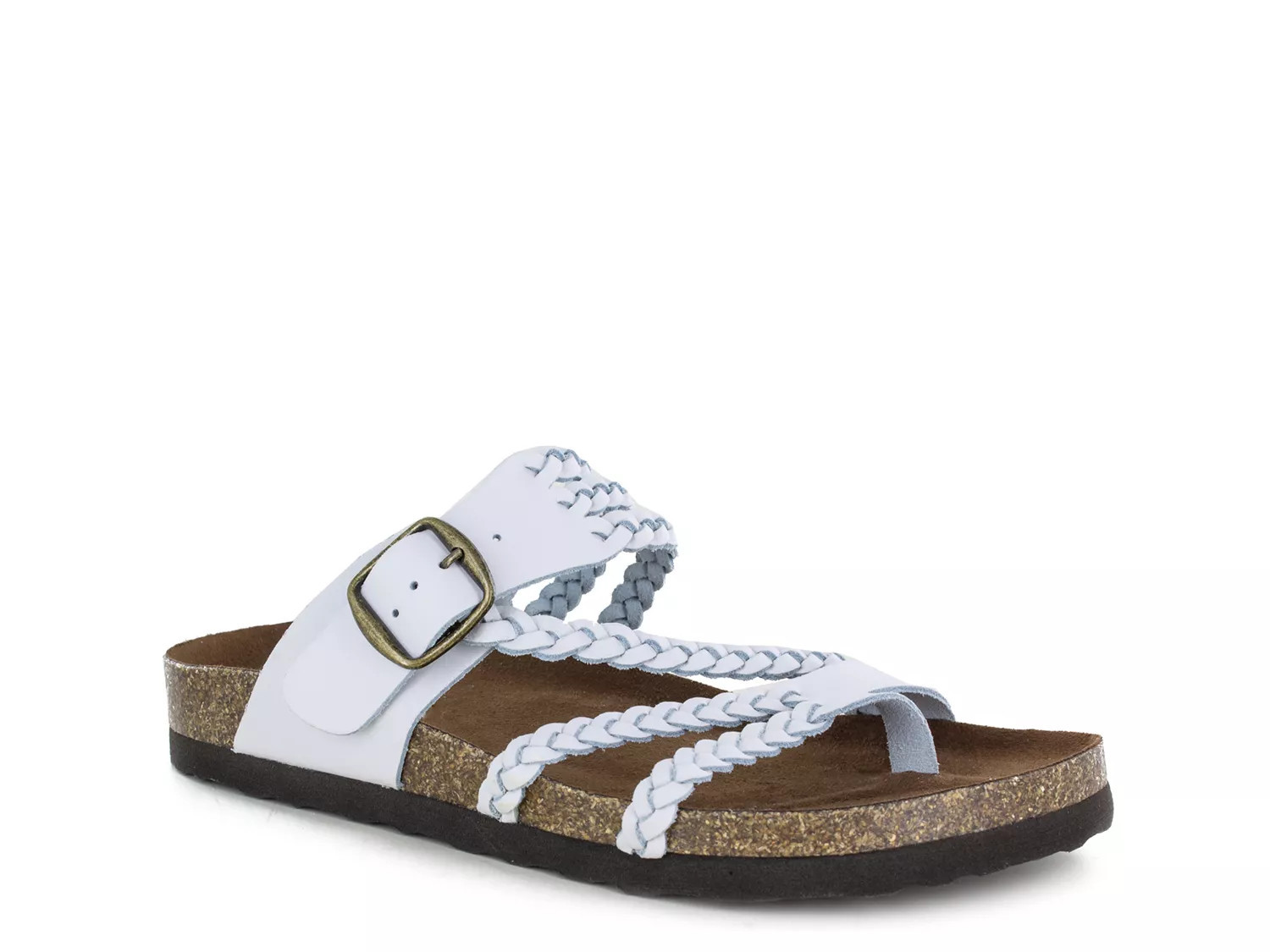 White Mountain Hayleigh Sandal | Women's | White | Size 11 | Sandals | Footbed | DSW
