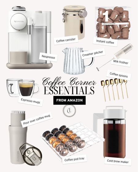 Coffee corner essentials from Amazon! 

#LTKhome